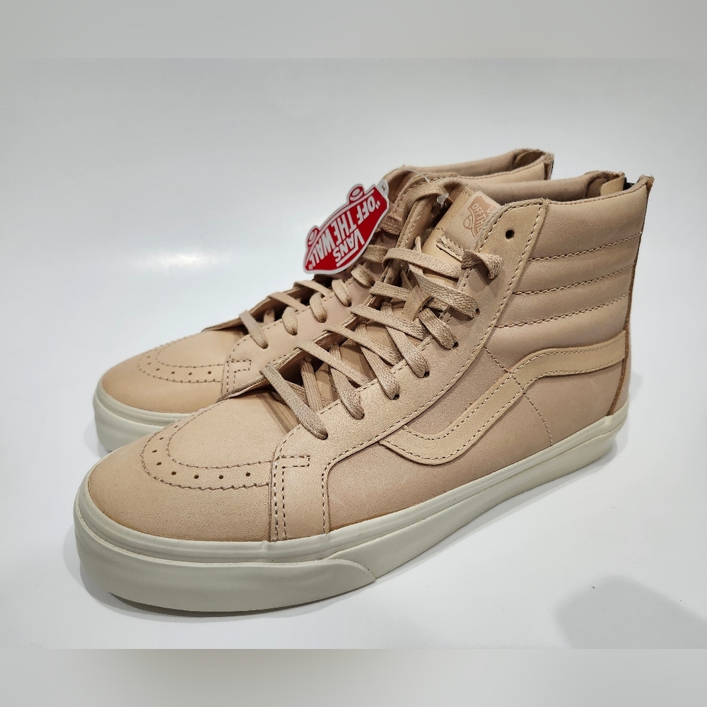 Vans Women's 10.5 reissue veggie tan sk8 hi sneakers